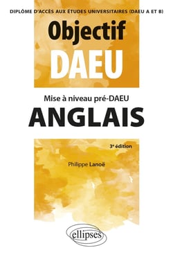 Mise à niveau pré-DAEU anglais (DAEU A et B) (3e édition)