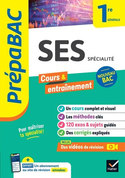 Prépabac - SES 1re générale (spécialité)