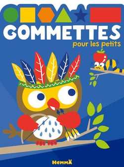 Gommettes pour les petits - hibou