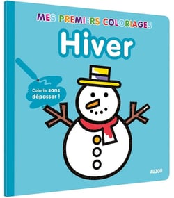 Mes premiers coloriages : hiver