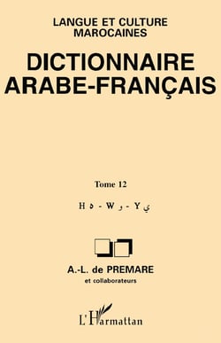 Dictionnaire arabe-francais Tome 12
