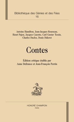 Bibliothèque des génies et des fées t.16 - contes