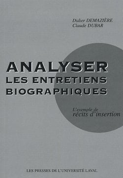 Analyser les entretiens biographiques - l'exemple de récits d'insertion