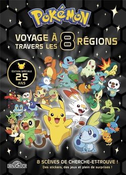 Pokémon # mon livre collector # voyage à travers les 8 régions