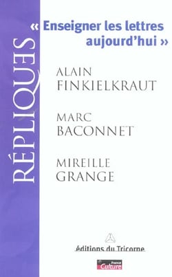 Enseigner les lettres aujourd'hui