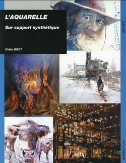 Aquarelle sur papier synthétique