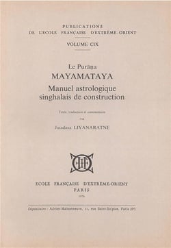 Le purana mayamataya - manuel astrologique singhalais de construction