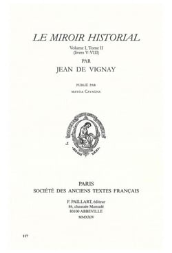 Le miroir historial : Volume I, Tome II (livres V-VIII)