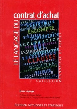 Le langage du contrat d'achat