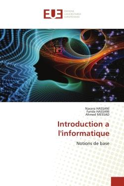Introduction a l'informatique : Notions de base