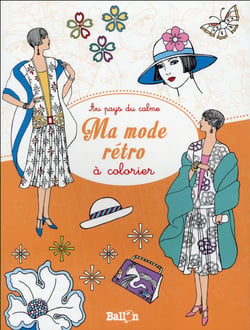Ma mode rétro à colorier