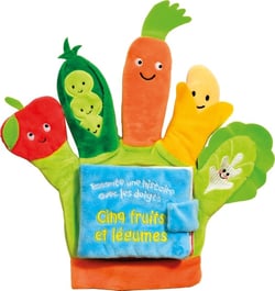 Cinq fruits et légumes - Livre gant