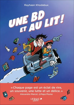 Une BD et au lit ! un papa, un petit garçon, une histoire du soir et beaucoup d'aventures