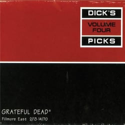 Dick's Picks Fillmore East 13 Et 14 Fevrier 1970