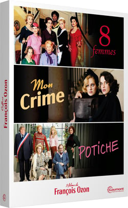 3 films de François Ozon : 8 femmes + Mon crime + Potiche