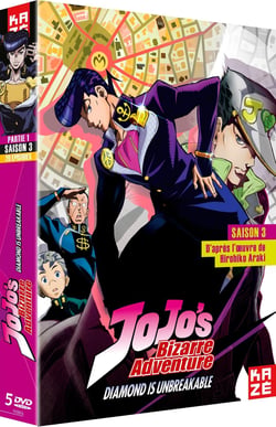 JoJo's Bizarre Adventure - Saison 3 : Diamond is Unbreakable, Box 1/2