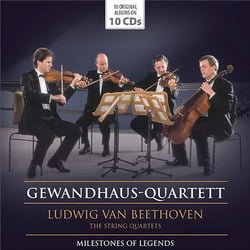 Beethoven : intégrale des quatuors à cordes