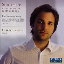 Sonates pour piano d 894 & 537 - 5 variations sur un theme de Schubert Guero