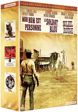 Plongez dans les mystères de l'ouest : Mon nom est Personne + Le soldat bleu + Soleil rouge