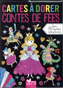 Cartes à dorer : contes de fées