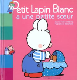 Petit lapin blanc - a une petite soeur