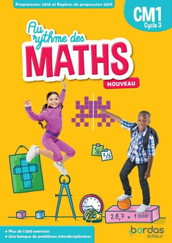AU RYTHME DES MATHS : CM1 - fichier de l'élève (édition 2020)
