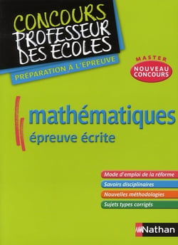 Mathématiques, épreuve écrite - concours professeur des écoles (édition 2010)