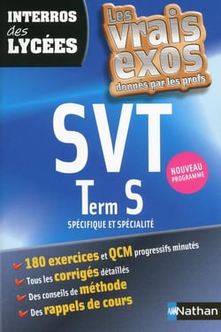 Interros des lycées SVT - terminale S