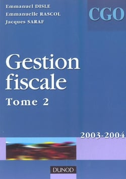 Gestion fiscale t.2 - processus 3 (EDITION 2003/2004)