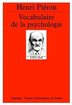 Le vocabulaire de la psychologie