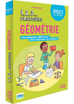 1, 2, 3... Parcours : géométrie - cycle 2 (édition 2020)