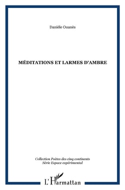 Méditations et larmes d'ambre - fragment de vitrail poétique