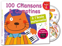 100 chansons et comptines - à l'école maternelle