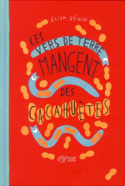 Les vers de terre mangent des cacahuètes