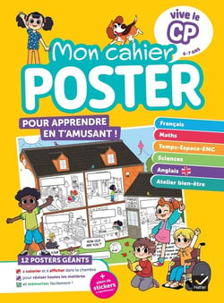 Vive le CP - Mon cahier poster