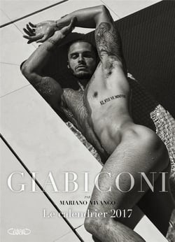 Calendrier Baptiste Giabiconi 2017