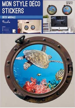 Mon style déco stickers l - poissons tropicaux