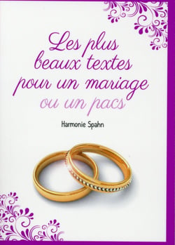 Les plus beaux textes pour un mariage ou un PACS