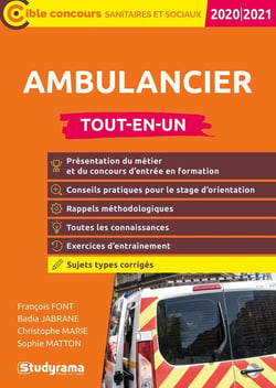 Ambulancier - concours 2015/2016