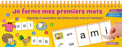 Je forme mes premiers mots : apprends à reconnaître des lettres et des mots en t'amusant !