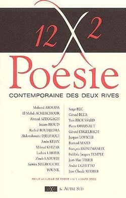 Poésie contemporaine des deux rives : 12×2