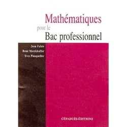 Mathématiques pour le bac professionnel