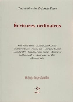 Écritures ordinaires