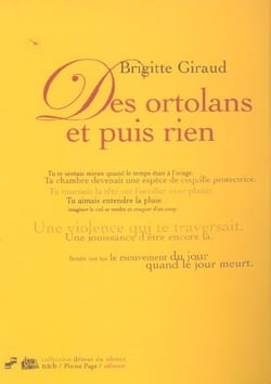 Des ortolans et puis rien