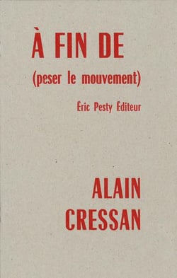 À fin de (peser le mouvement)
