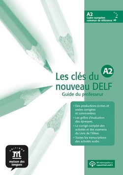 Cles du nouveau delf a2 - guide pedagogique + cd audio