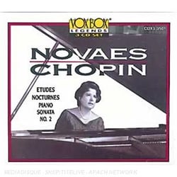 Guiomar Novaes Joue Frédéric Chopin