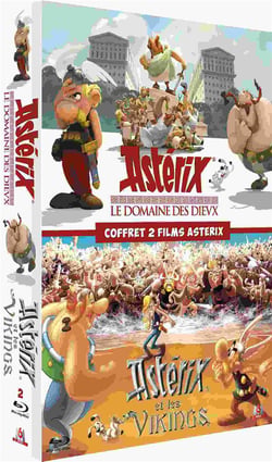 Coffret 2 films Astérix - Le Domaine des Dieux + Astérix et les Vikings