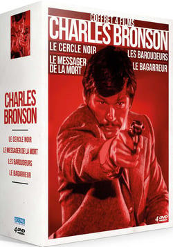 Charles Bronson - Coffret 4 films : Le Cercle noir + Le Messager de la mort + Les Baroudeurs + Le Bagarreur
