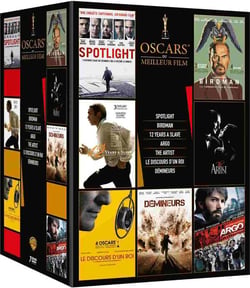 Oscars du meilleur film 2010 - 2016 : Spotlight + Birdman + 12 Years A Slave + Argo + The Artist + Le discours d'un roi + Démineurs
